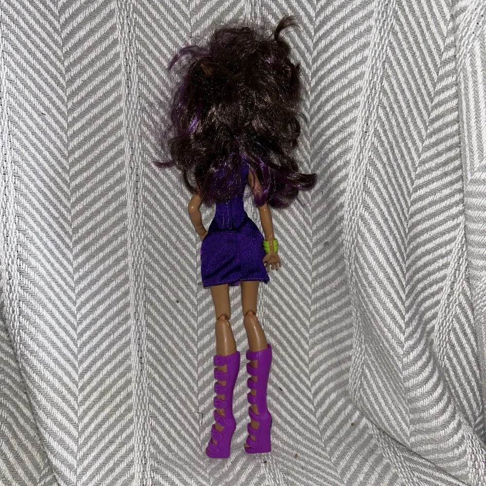 Monster High HOW DO YOU BOO? Clawdeen Wolf Mattel Doll w/Dress‎ E2
